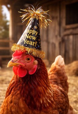 Chicken not aware of NYE