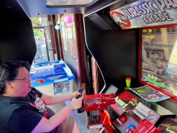 Playing the only videogame of interest
